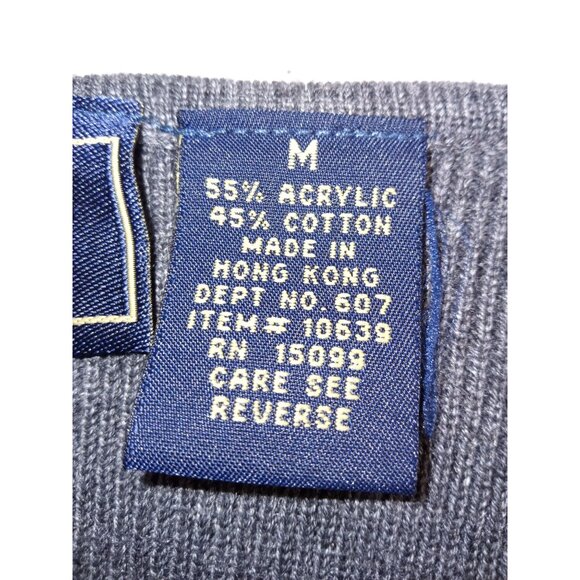 Laura Scott Women's Grey Cardigan Sweater Size Medium - Picture 6 of 6